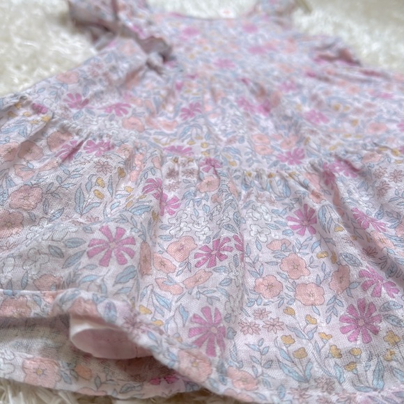 CAT&JACK || Short Sleeve Floral Dress - Picture 3 of 3